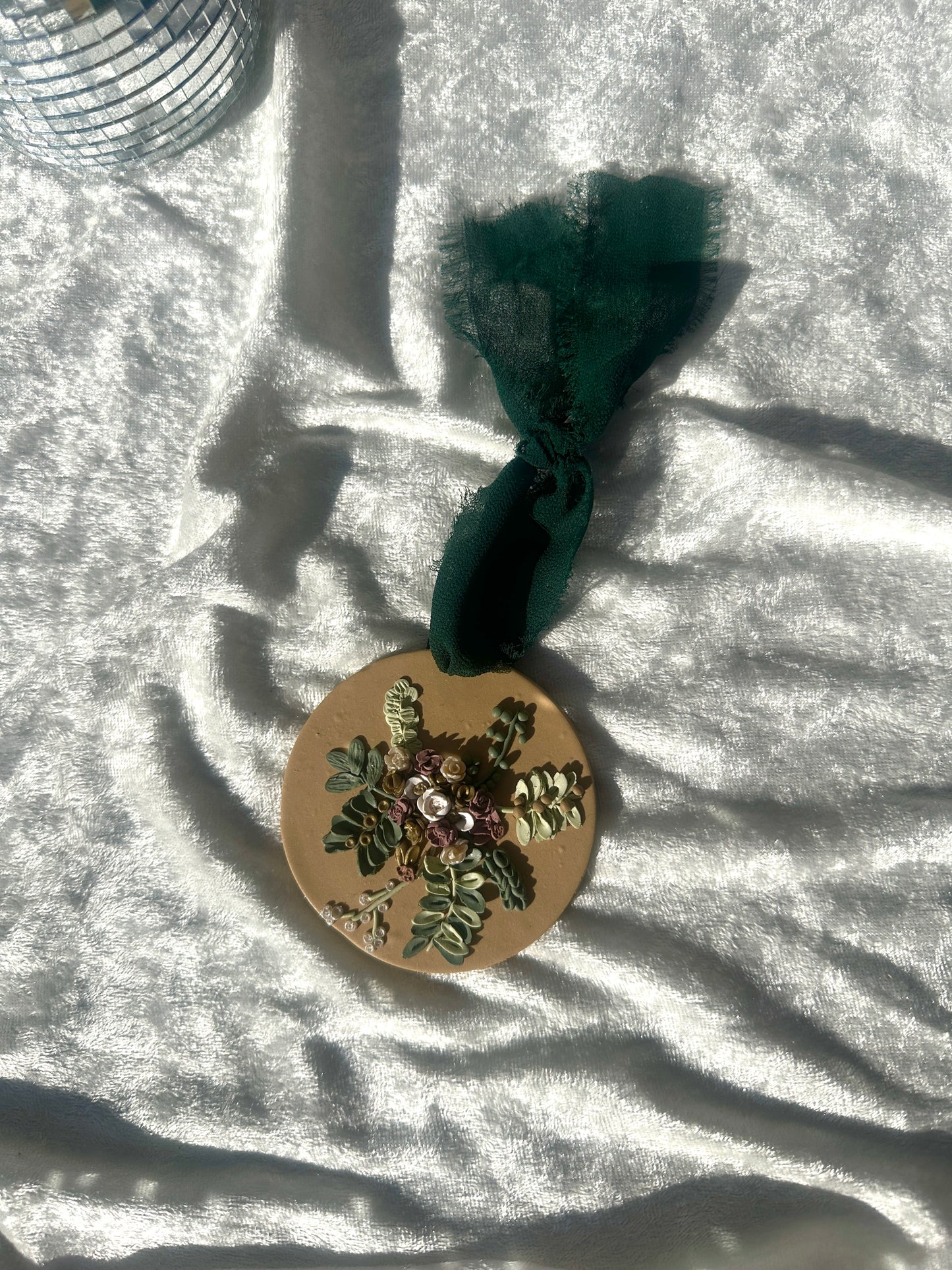 Floral wall hanging 1