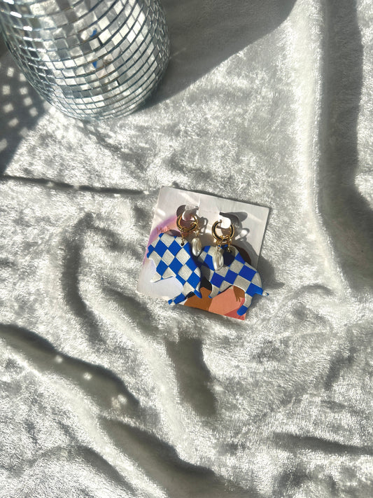 Pearly checkered Buffalo Huggies